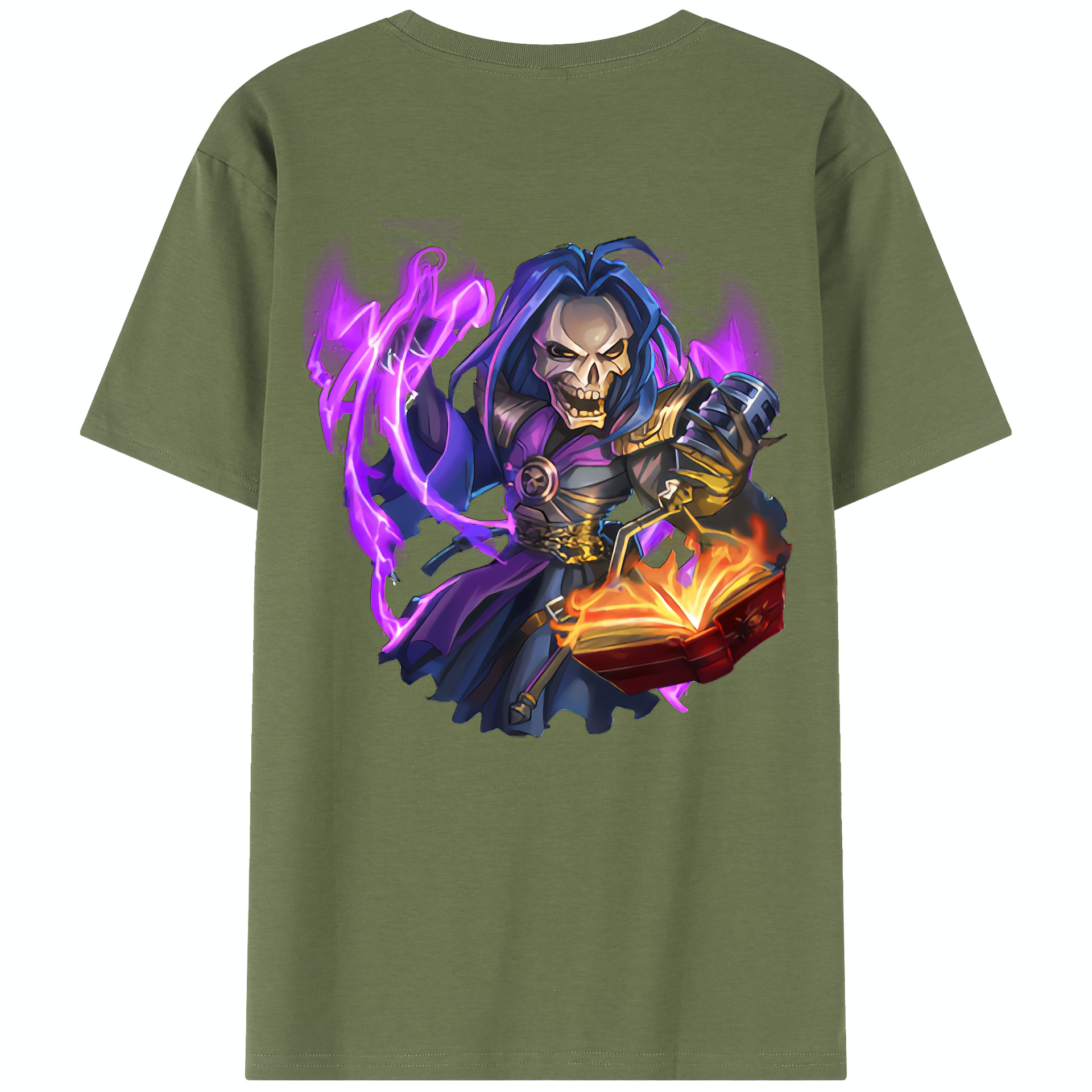 リーグ・オブ・レジェンド League of Legends LOL 綿100％半袖Tシャツ（背面プリント）
